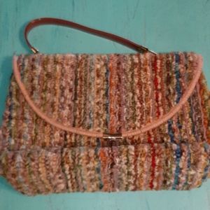 Vintage Boyd carpet bag purse